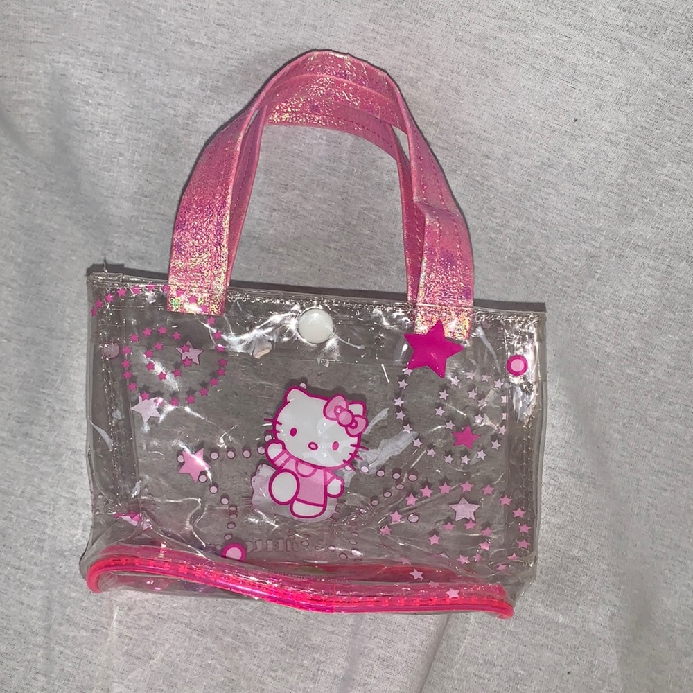 HELLO KITTY GLITTER JELLY PURSE 👛 ✨